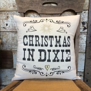 🎄Christmas in Dixie🎄Handmade🎄Pillow Cover🎄NEW